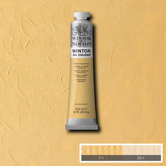 Load image into Gallery viewer, Winsor &amp;amp; Newton Oil Colour NAPLES YELLOW HUE Winsor &amp;amp; Newton - Winton Oil Colour - 200mL Tubes - Series 1
