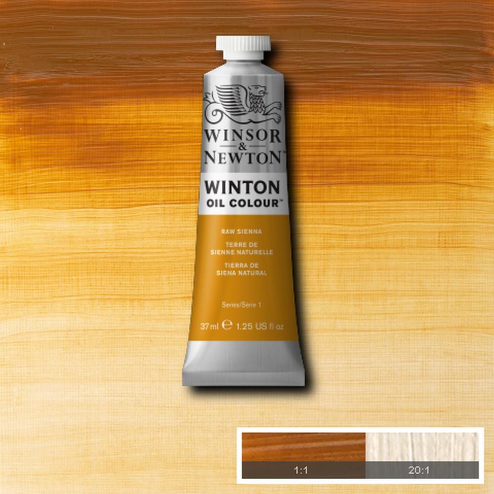 Load image into Gallery viewer, Winsor &amp;amp; Newton Oil Colour RAW SIENNA Winsor &amp;amp; Newton - Winton Oil Colour - 37mL Tubes - Series 1
