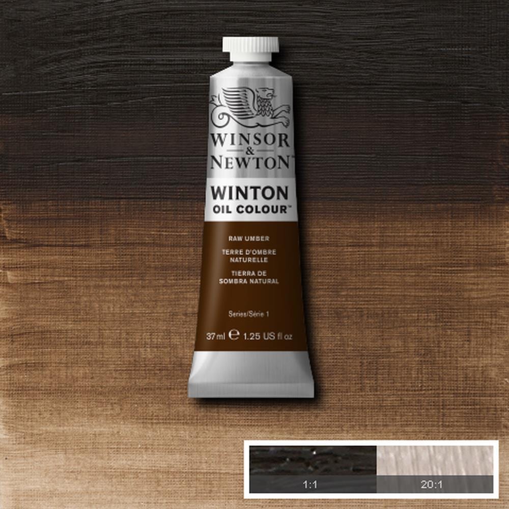 Winsor & Newton Oil Colour RAW UMBER Winsor & Newton - Winton Oil Colour - 37mL Tubes - Series 1