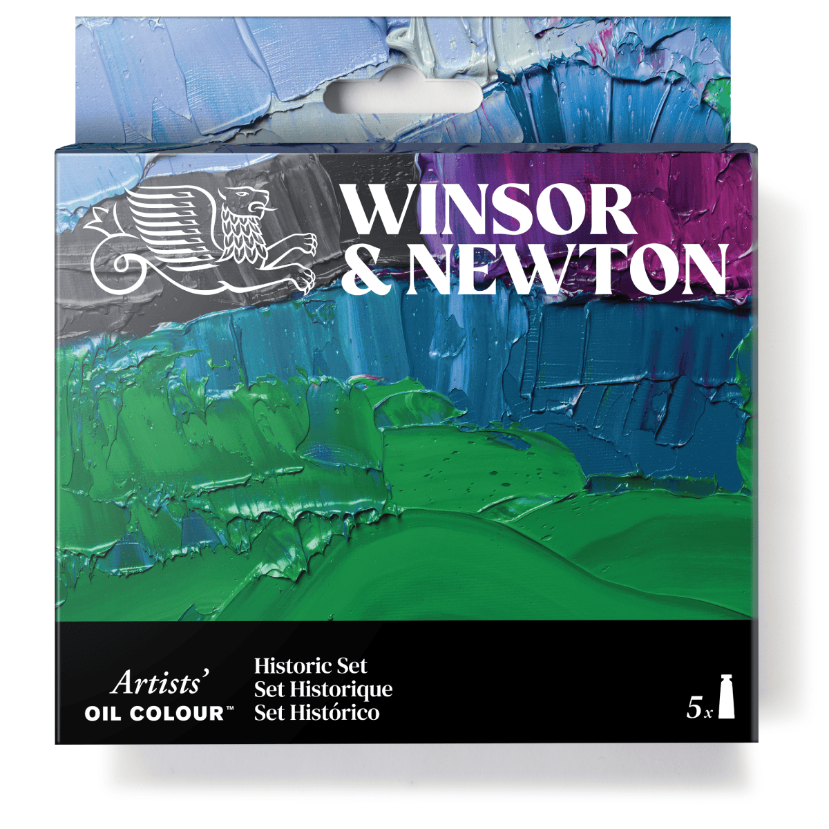 Winsor & Newton Oil Colour Set Winsor & Newton - Artists' Oil Colour - Historical Set - 5 x 37mL Tubes