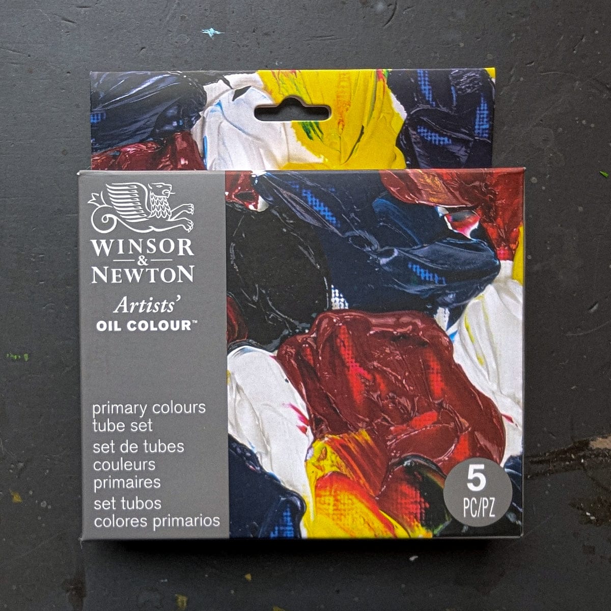 Winsor & Newton Oil Colour Set Winsor & Newton - Artists' Oil Colour - Primary Colours Tube Set - 5 x 37mL Tubes