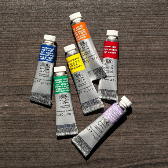 Winsor & Newton Oil Colour Set Winsor & Newton - Artists' Oil Colour - Winsor Colours Tube Set - 5 x 37mL Tubes