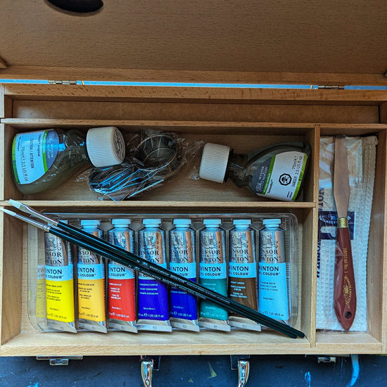 Winsor & Newton Oil Colour Set Winsor & Newton - Winton Oil Colour - Oil Essentials Gift Set - 16 Pieces