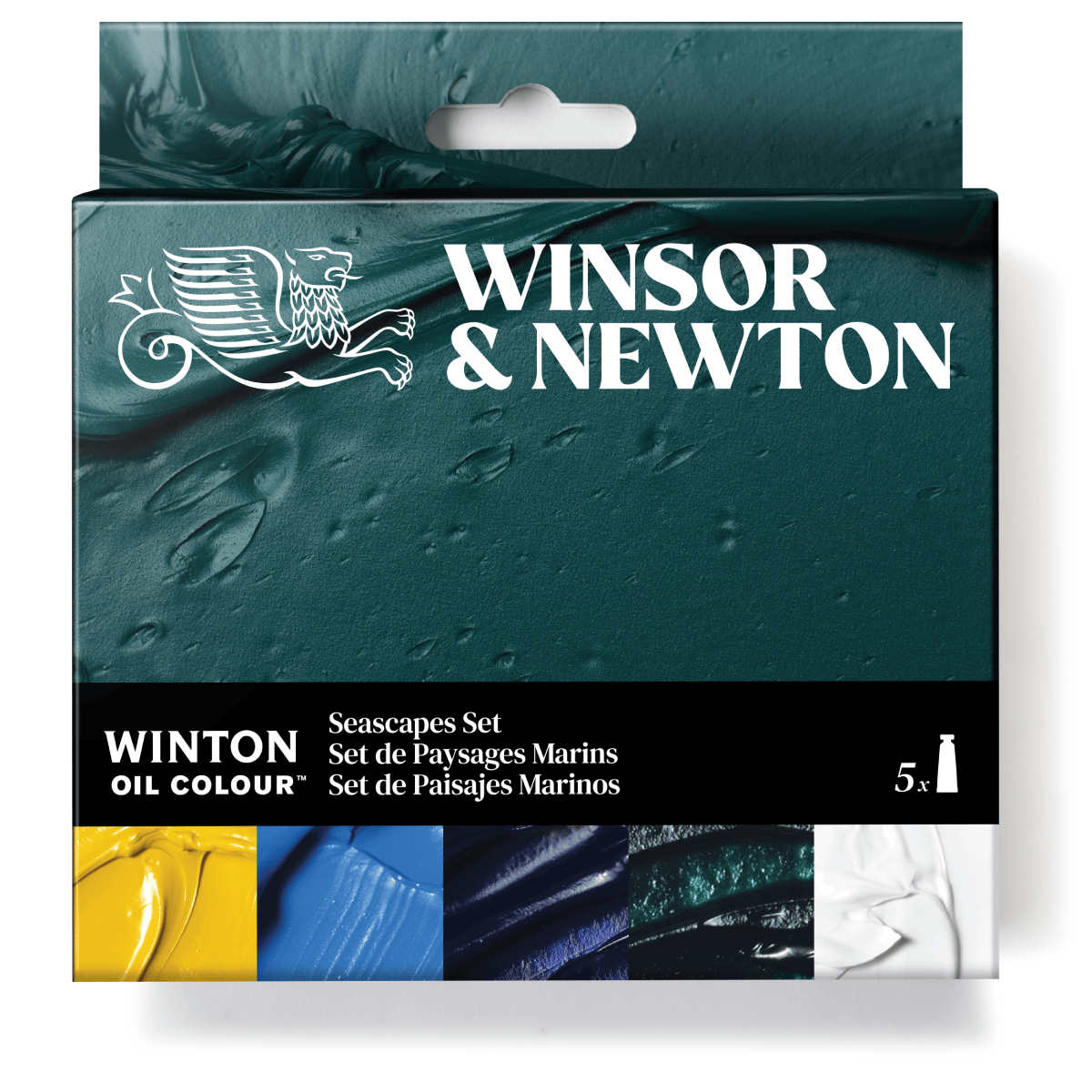 Winsor & Newton Oil Colour Set Winsor & Newton - Winton Oil Colour - Seascapes Set - 5 x 37mL Tubes