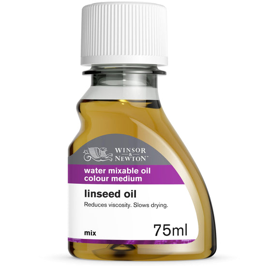 Winsor & Newton Water Mixable Oil Medium Winsor & Newton - Artisan - Linseed Oil - 75mL Bottle - Item #3221723