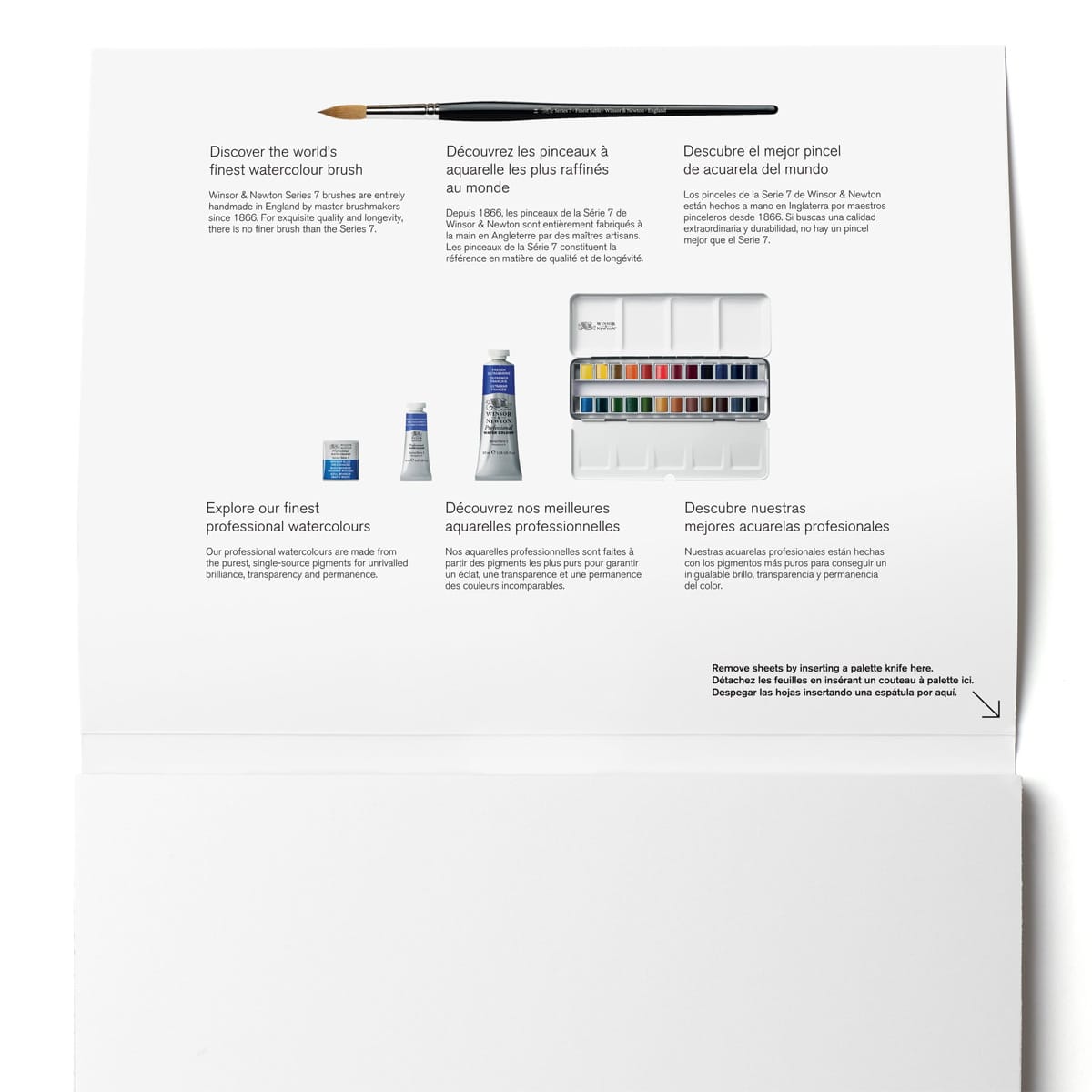 Winsor & Newton Watercolour Block Winsor & Newton - Professional Watercolour Block - Cold Press - 140lb - 7x10"