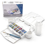 Winsor & Newton Watercolour Set Winsor & Newton - Cotman Watercolours  - Field Travel Set - 12 Colours - Item #0390374