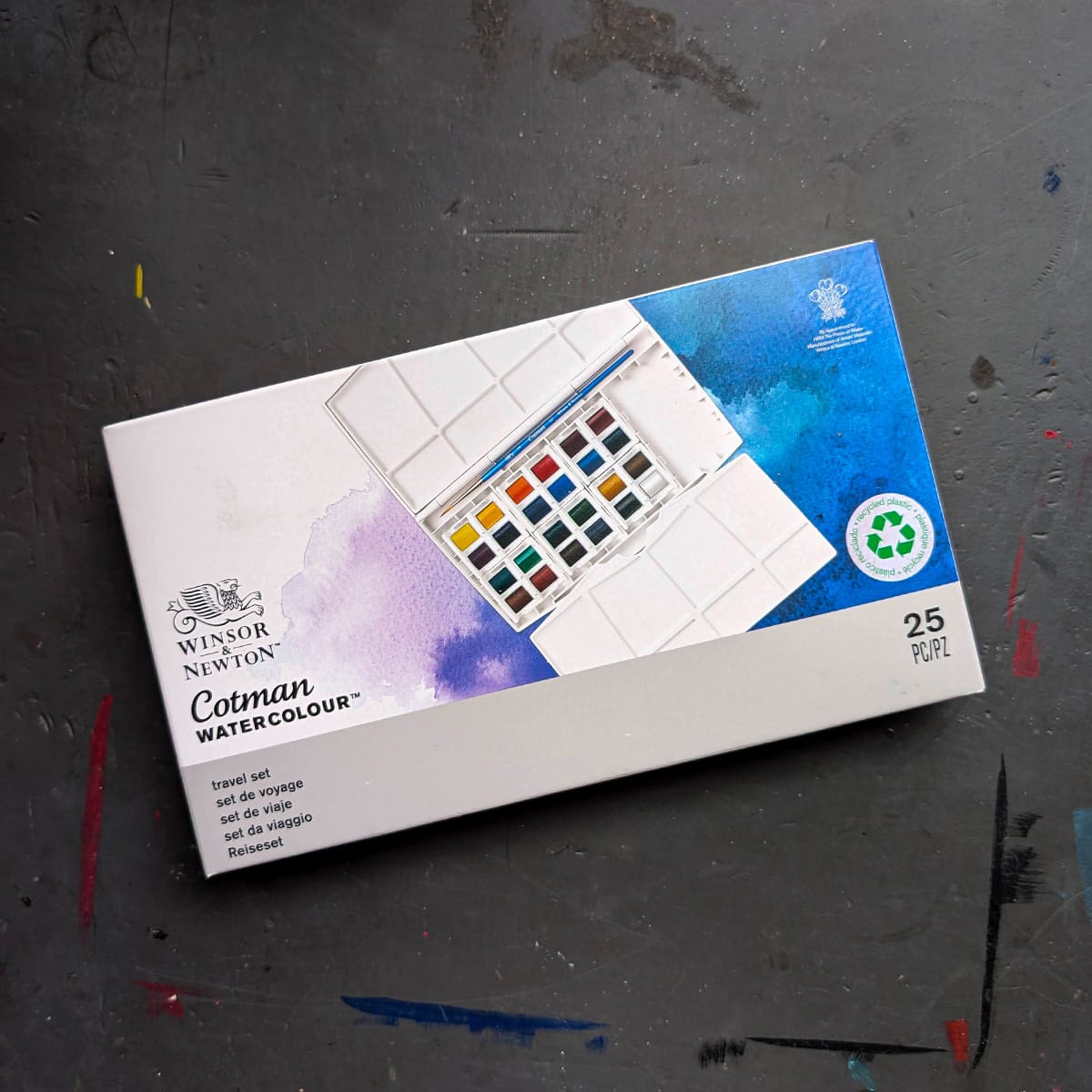 Winsor & Newton Watercolour Set Winsor & Newton - Cotman Watercolours - Travel Set - 25 Pieces