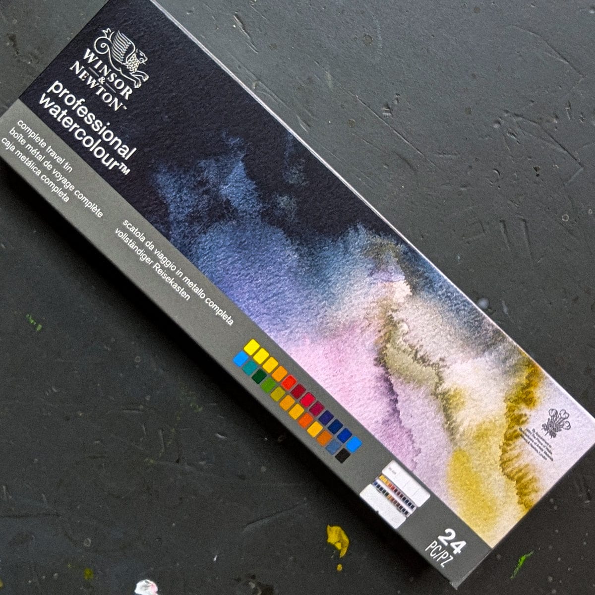 Winsor & Newton Watercolour Set Winsor & Newton - Professional Watercolour - Complete Travel Tin - 24 Pieces