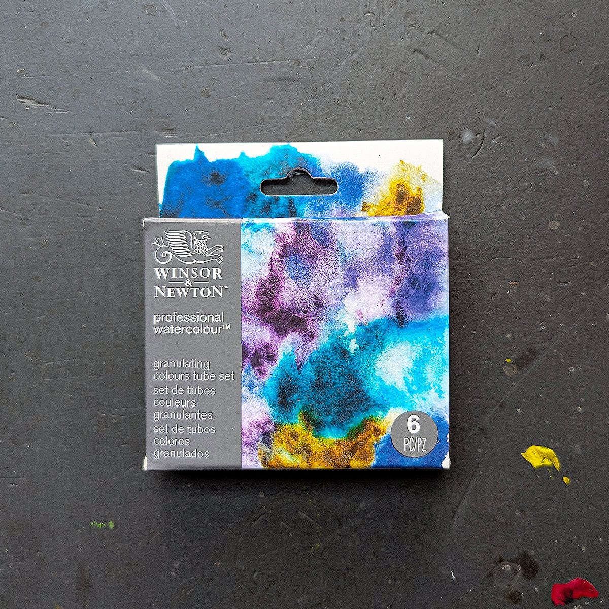 Winsor & Newton Watercolour Set Winsor & Newton - Professional Watercolour - Granulating Colours Tube Set - 6 x 5mL Tubes