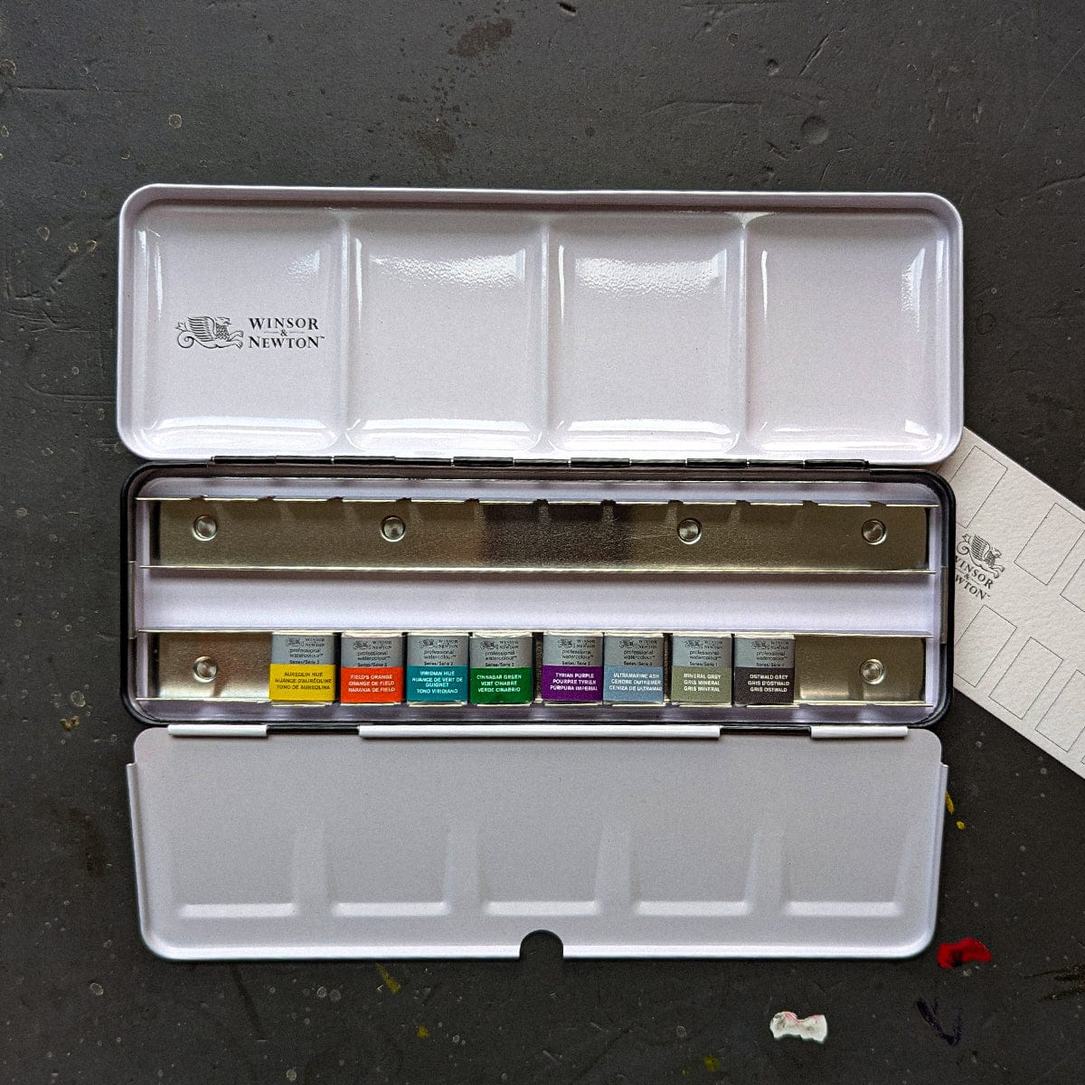 Winsor & Newton Watercolour Set Winsor & Newton - Professional Watercolour - Revival Collection Tin - 8 Pieces