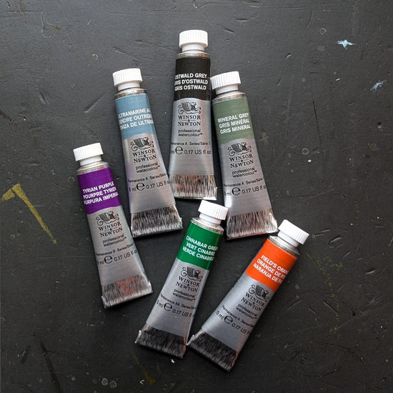 Winsor & Newton Watercolour Set Winsor & Newton - Professional Watercolour - Revival Collection Tube Set - 6 x 5mL Tubes