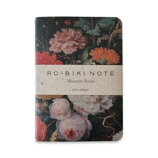 Yamamoto Paper Notebook - Dotpaper Yamamoto Paper - Ro-Biki Note - 3.5x5" Notebook - Flower - Item #GA041