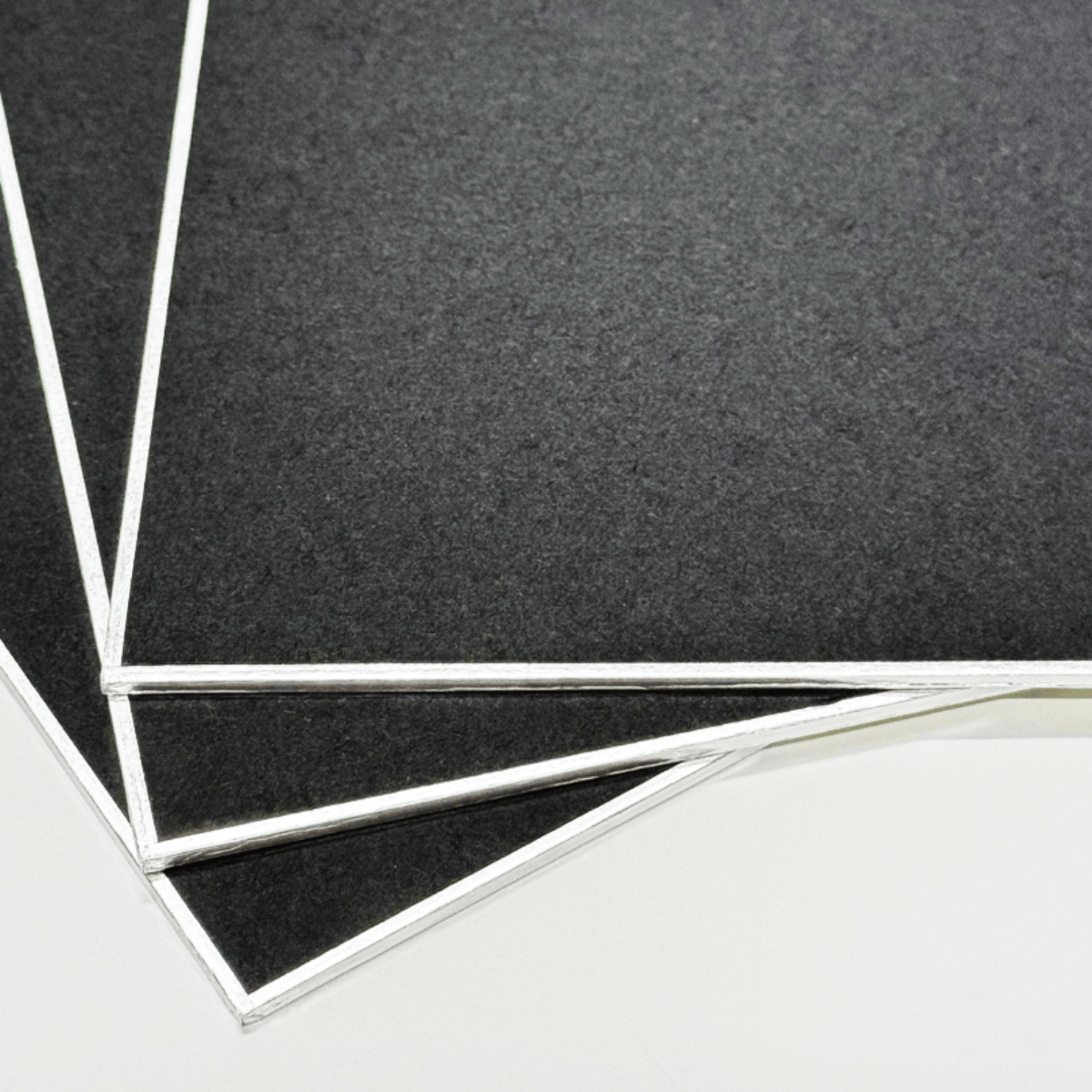 Yasutomo Illustration Board Yasutomo - Black Shikishi - 13 x 18cm Boards - 3 Pack