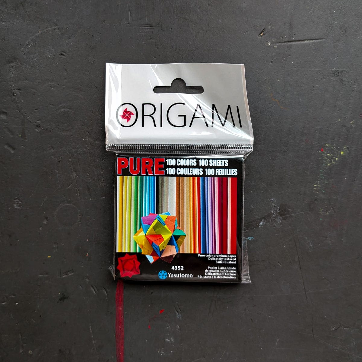 Yasutomo Origami Paper Yasutomo - Origami Paper - Pure Colour Assortment - 3" Square - 100 Sheets