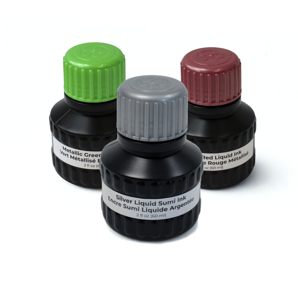 Yasutomo Specialty Ink Yasutomo - Metallic Liquid Sumi Ink - 60mL Bottles