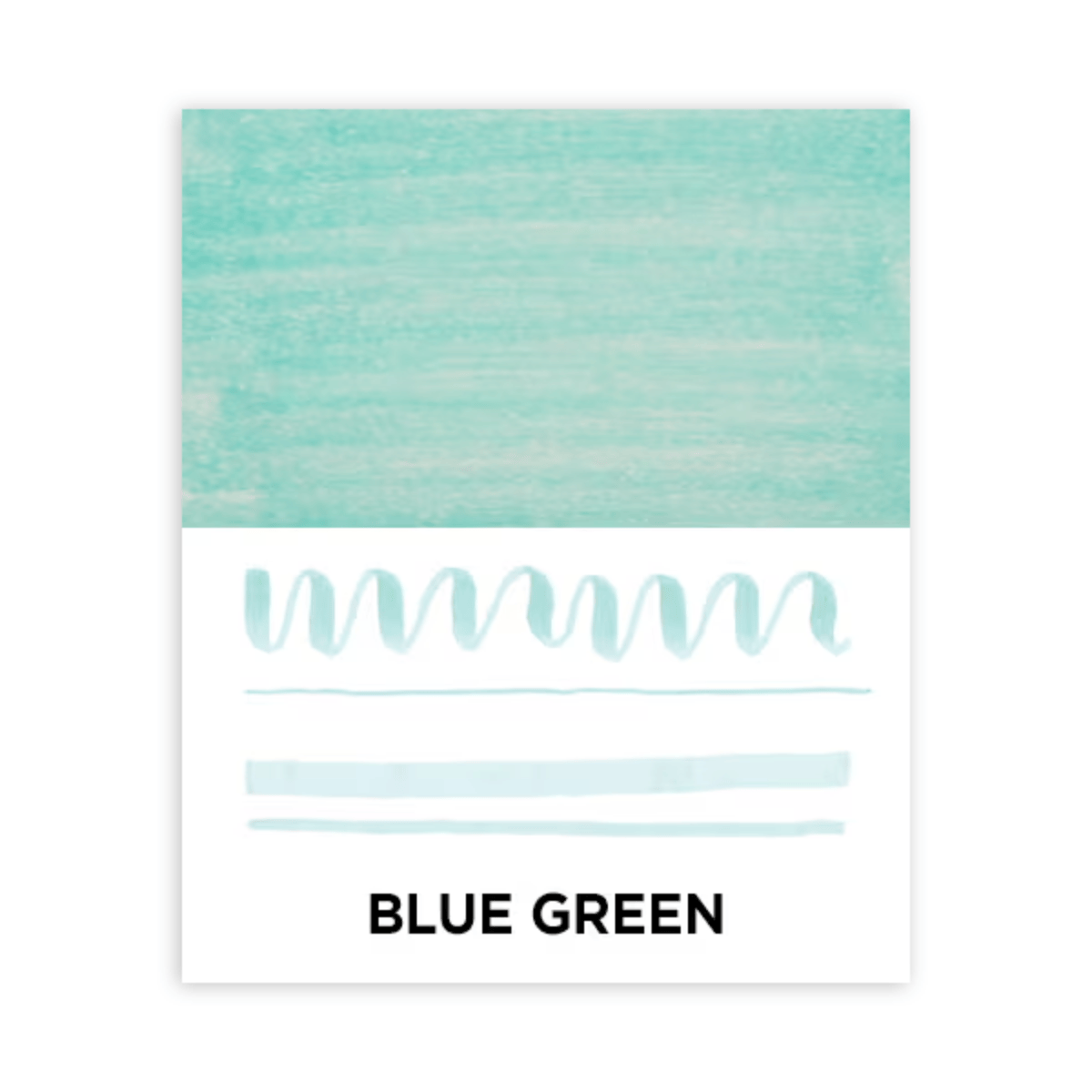 Zebra Pen Highlighter Blue Green Zebra - Mildliner Highlighters - Individual Markers