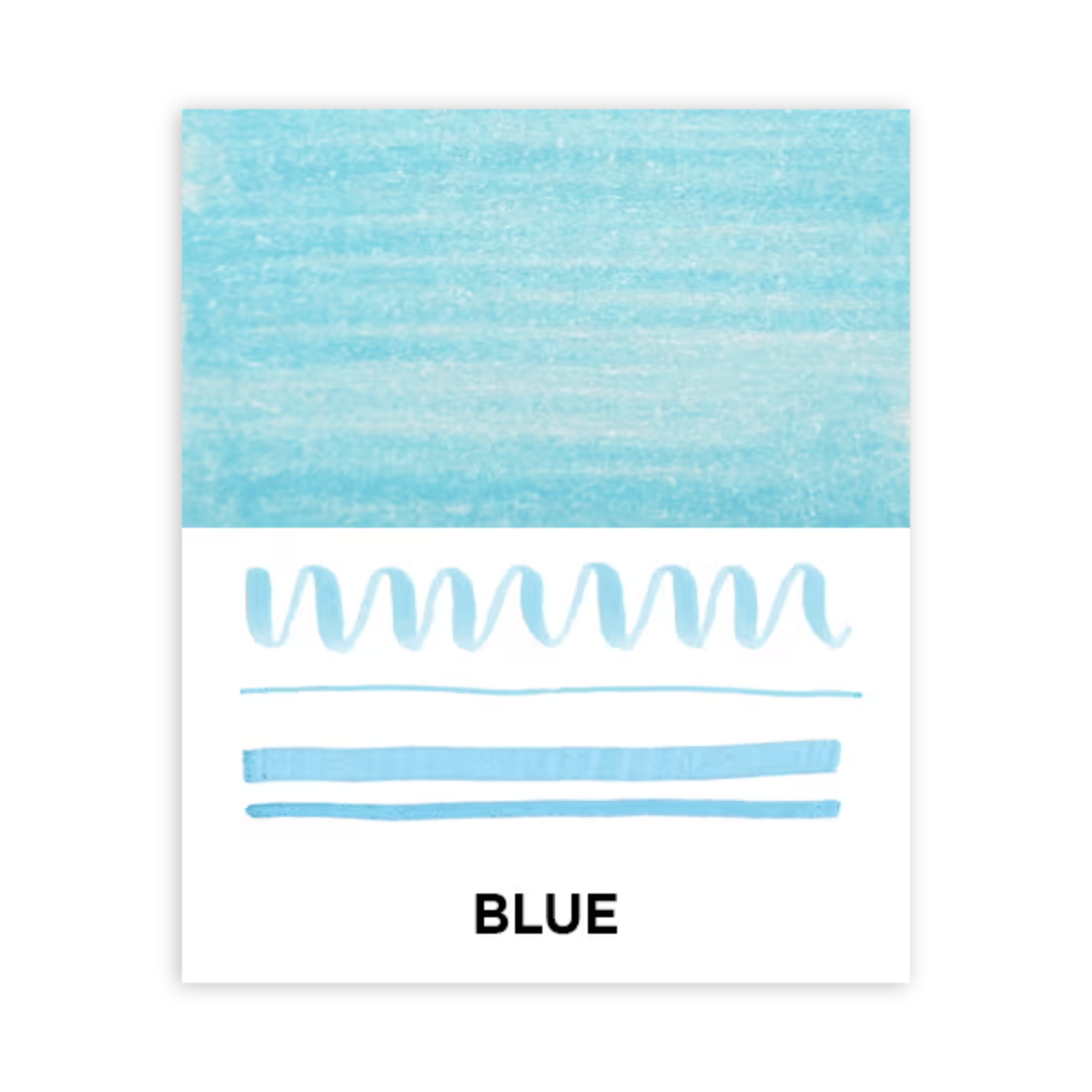 Zebra Pen Highlighter Blue Zebra - Mildliner Highlighters - Individual Markers