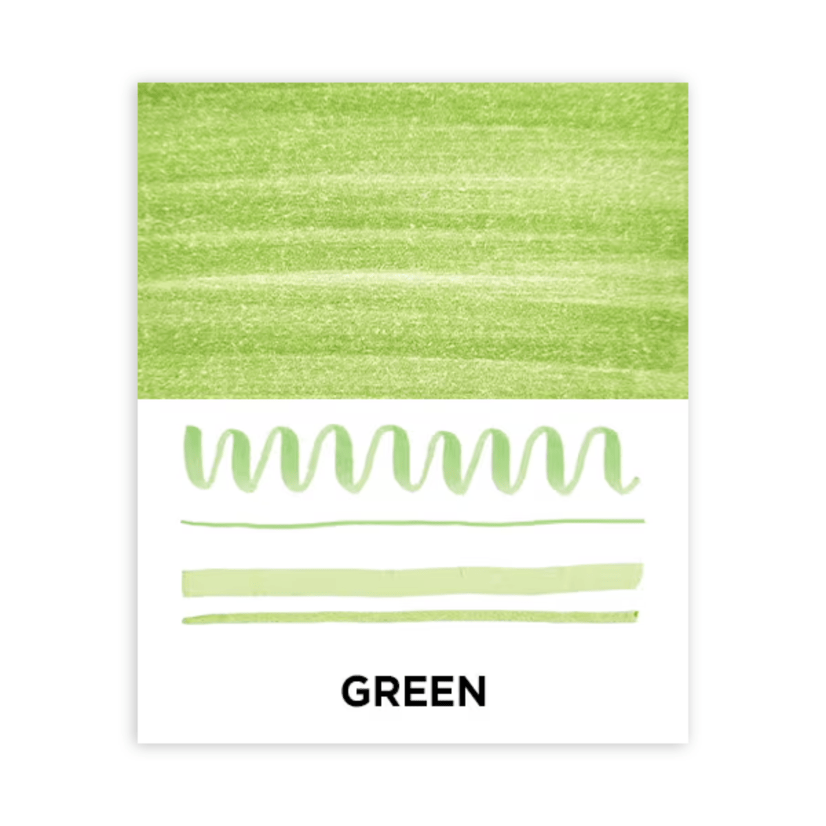 Zebra Pen Highlighter Green Zebra - Mildliner Highlighters - Individual Markers
