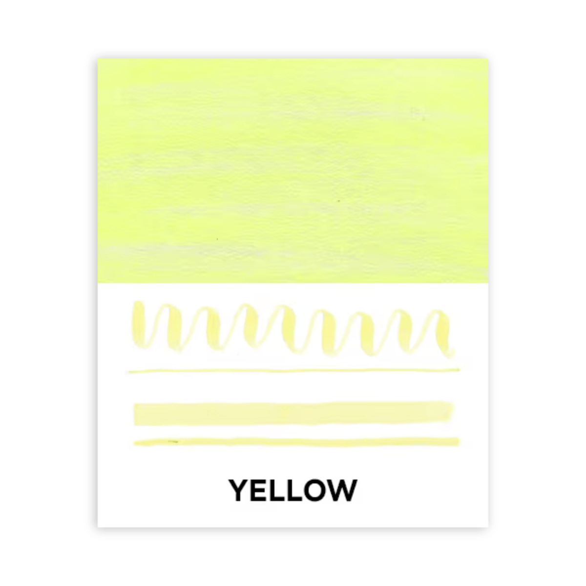 Zebra Pen Highlighter Yellow Zebra - Mildliner Highlighters - Individual Markers