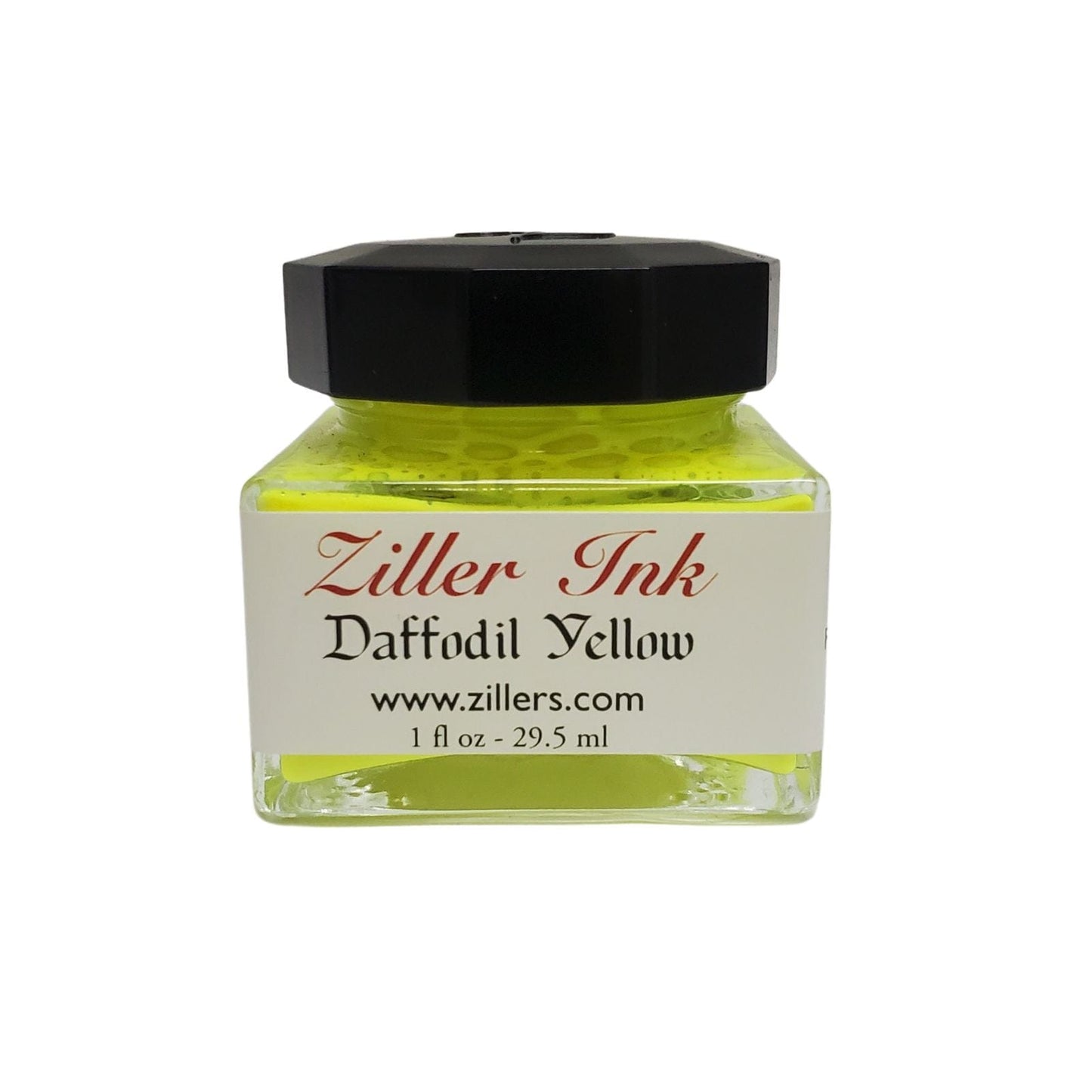 Ziller's Calligraphy Ink Ziller Ink - Calligraphy Ink - 1oz Bottle - Daffodil Yellow