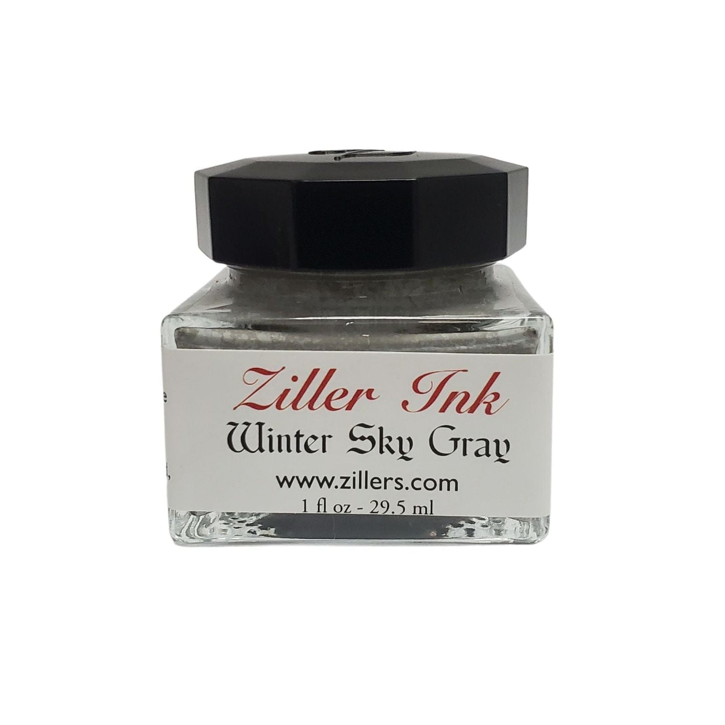 Ziller's Calligraphy Ink Ziller Ink - Calligraphy Ink - 1oz Bottle - Winter Sky Grey