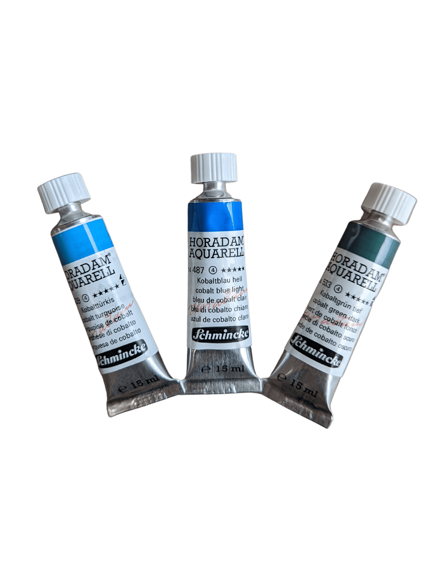 Schmincke Aqua Watercolor Masking Fluid : Blue : 25ml Dispensing Bottle