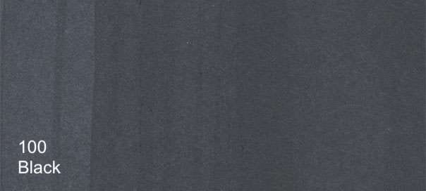 COPIC Alcohol-Based Marker BLACK 100 Copic - Sketch Markers - A-O