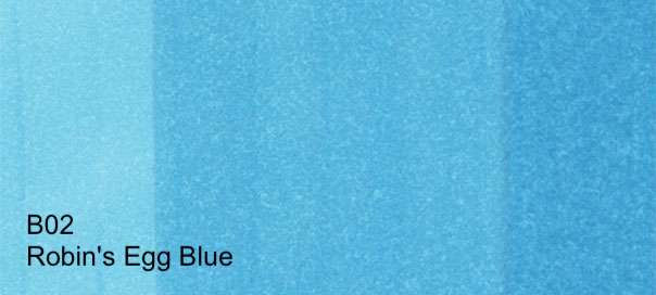 COPIC Alcohol-Based Marker ROBINS EGG BLUE B02 Copic - Sketch Markers - P-Z