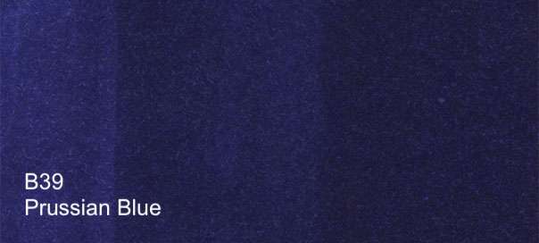 COPIC Alcohol-Based Marker PRUSSIAN BLUE B39 Copic - Sketch Markers - P-Z