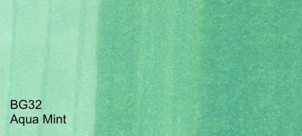 COPIC Alcohol-Based Marker AQUA MINT BG32 Copic - Sketch Markers - A-O