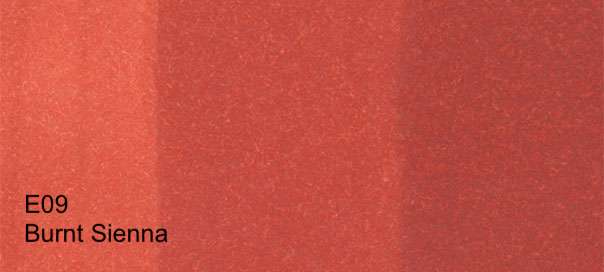 COPIC Alcohol-Based Marker BURNT SIENNA E09 Copic - Sketch Markers - A-O