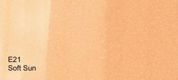 COPIC Alcohol-Based Marker SOFT SUN E21 Copic - Sketch Markers - P-Z