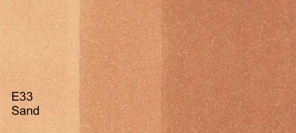 COPIC Alcohol-Based Marker SAND E33 Copic - Sketch Markers - P-Z