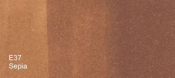 COPIC Alcohol-Based Marker SEPIA E37 Copic - Sketch Markers - P-Z