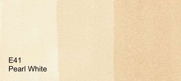 COPIC Alcohol-Based Marker PEARL WHITE E41 Copic - Sketch Markers - P-Z