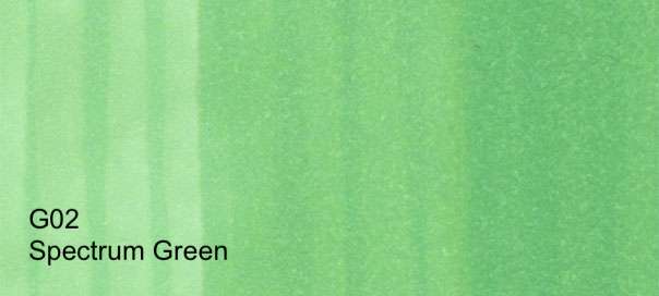 COPIC Alcohol-Based Marker SPECTRUM GREEN G02 Copic - Sketch Markers - P-Z