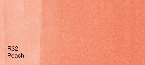 COPIC Alcohol-Based Marker PEACH R32 Copic - Sketch Markers - P-Z