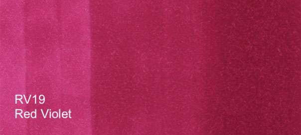 COPIC Alcohol-Based Marker RED VIOLET RV19 Copic - Sketch Markers - P-Z