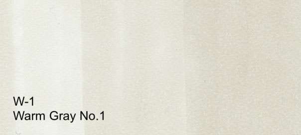 COPIC Alcohol-Based Marker WARM GRAY 1 W1 Copic - Sketch Markers - P-Z