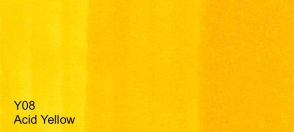 COPIC Alcohol-Based Marker ACID YELLOW Y08 Copic - Sketch Markers - A-O