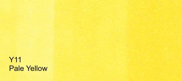 COPIC Alcohol-Based Marker PALE YELLOW Y11 Copic - Sketch Markers - P-Z
