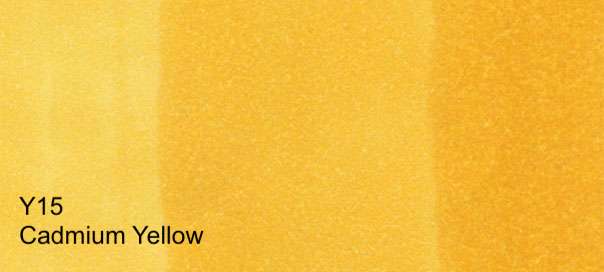 COPIC Alcohol-Based Marker CADMIUM YELLOW Y15 Copic - Sketch Markers - A-O