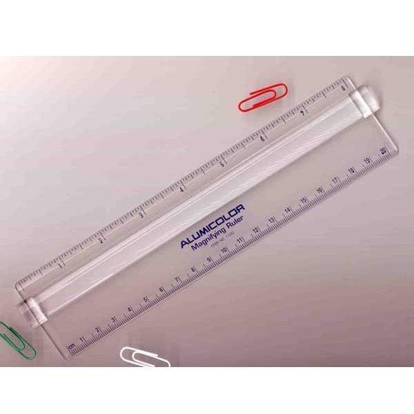 Alumicolor - Magnifying Ruler - 12