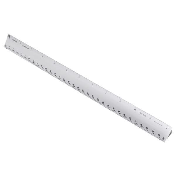 Metal sales scale ruler