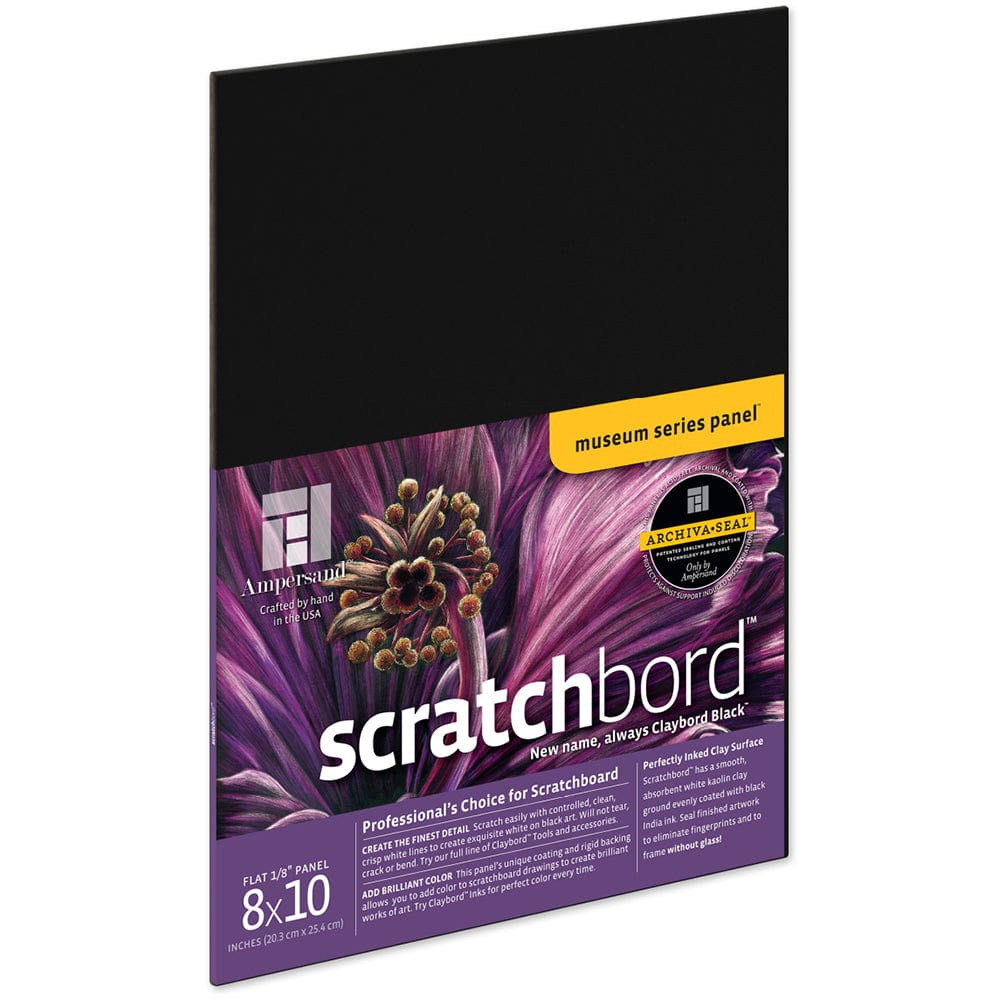 Ampersand Scratch Board Ampersand - Scratchbord - 1/8" Flat Panel - 8x10"