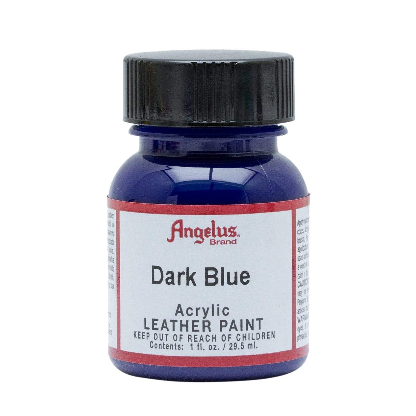 ANGELUS ACRYLIC LEATHER PAINT DARK BLUE Angelus - Acrylic Leather Paint - 1oz