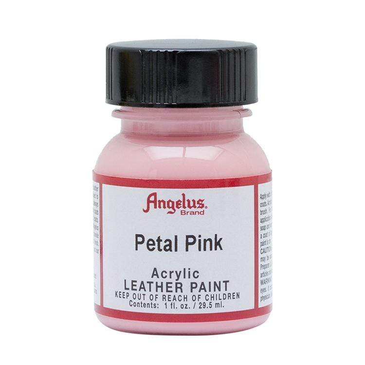ANGELUS ACRYLIC LEATHER PAINT PETAL PINK Angelus - Acrylic Leather Paint - 1oz