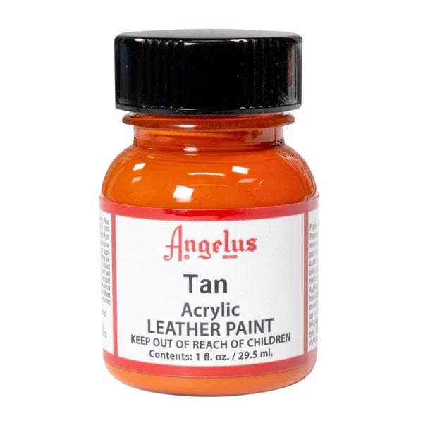 ANGELUS ACRYLIC LEATHER PAINT TAN Angelus - Acrylic Leather Paint - 1oz