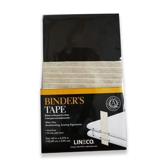 Load image into Gallery viewer, ARCHIVAL BOOK BINDING TAPE Lineco - Archival - Book Binding Tape - 60&amp;quot; x 0.375&amp;quot;
